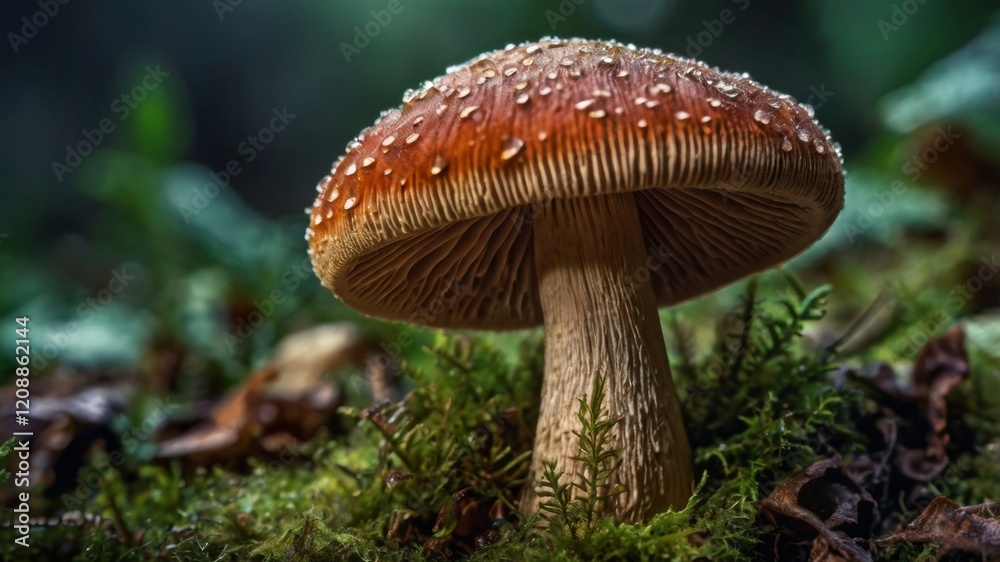 mushroom in the forest mushroom in the forest