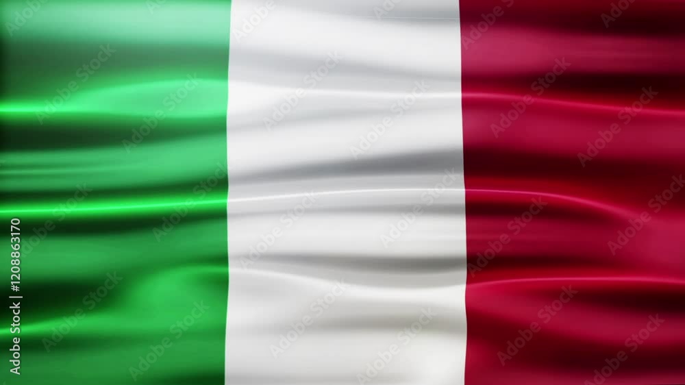 italy flag loop italy flag loop