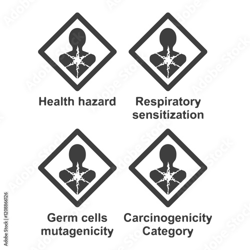 GHS hazard pictograms Globally Harmonized System of Classification and Labelling of Chemicals