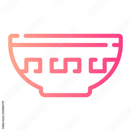 bowl gradient icon