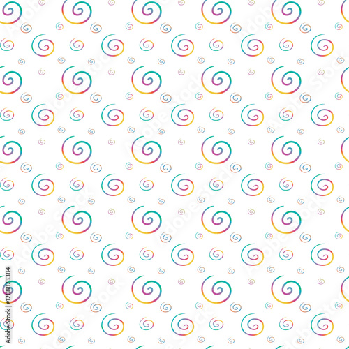 spiral pattern background colorful magic ring backdrop