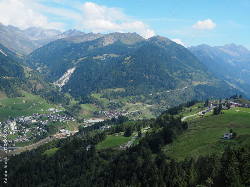 Fototapeta premium Mountains in Switzerland