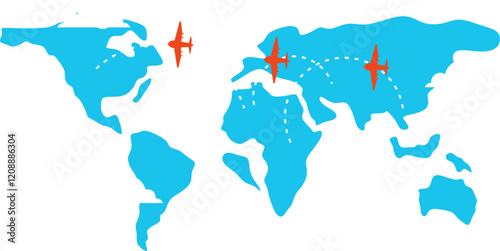World Travel Route