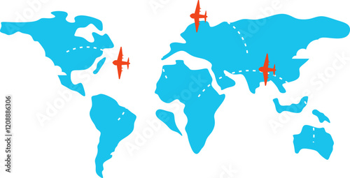 World Travel Route