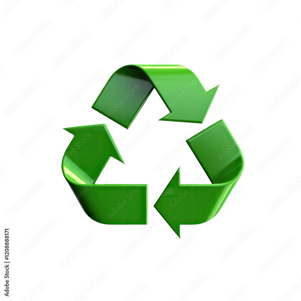 Recycle bin icon on a transparent background Recycle bin icon on a transparent background