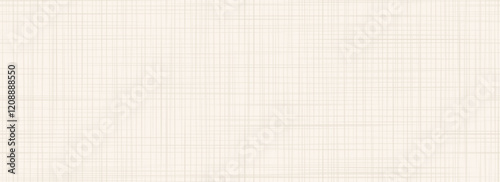 Beige linen seamless texture. Ecru canvas repeating background. Light cream sackcloth fabric material wallpaper. Homespun hessian textile. Rough woven burlap surface. Vector organic cotton backdrop