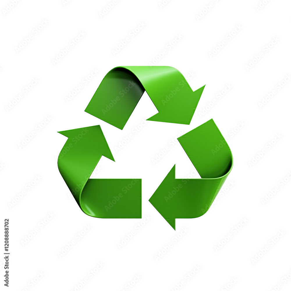 Recycle bin icon on a transparent background Recycle bin icon on a transparent background