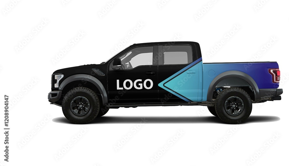 Obraz premium 2018 Ford F-150 Raptor La black1