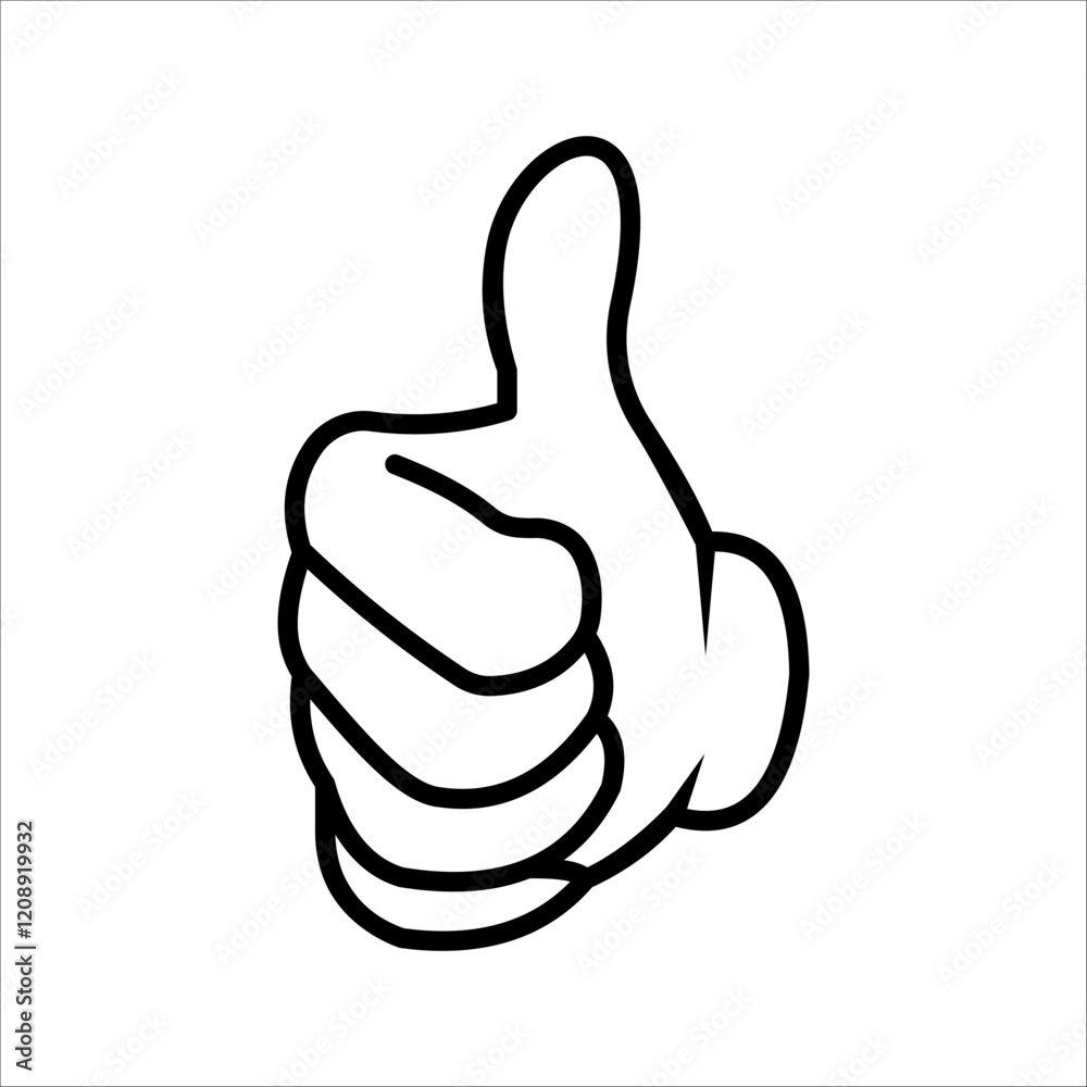 Yes and no button with thumbs up and thumbs down icons, vector, sticker .vector illustration, pictogram isolated on white background. color editable Yes and no button with thumbs up and thumbs down icons, vector, sticker .vector illustration, pictogram isolated on white background. color editable