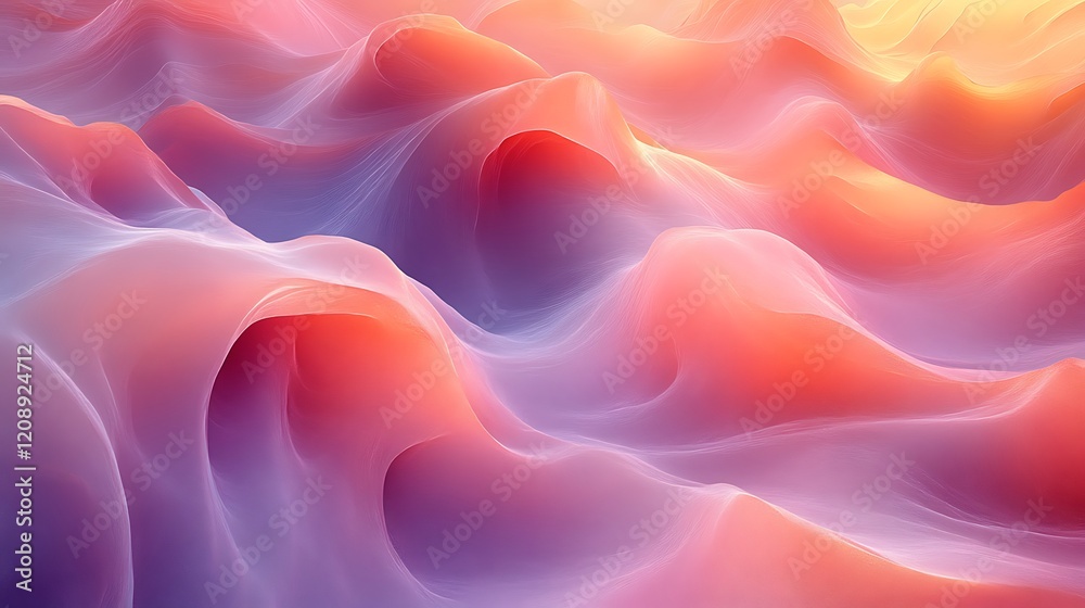 Abstract swirling pastel colors. Abstract swirling pastel colors.