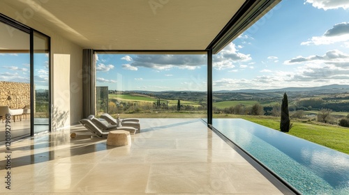 Infinity Pool Villa with Breathtaking Tuscan Landscape