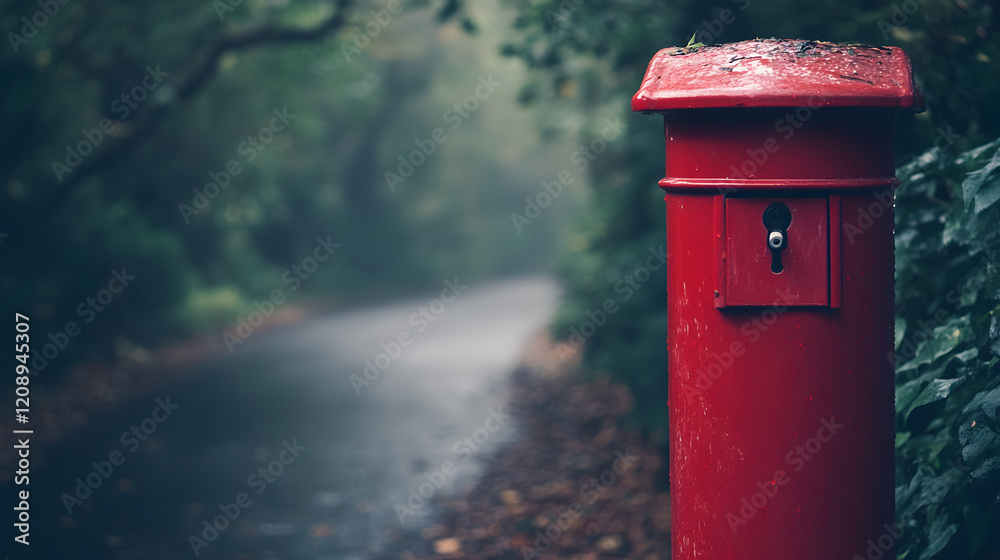 A close-up of a historic red mailbox on a British street, capturing the classic design and iconic features of British postal heritage.
A close-up of a historic red mailbox on a British street, capturing the classic design and iconic features of British postal heritage.