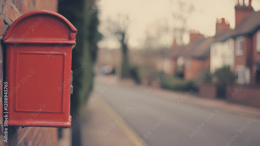A close-up of a historic red mailbox on a British street, capturing the classic design and iconic features of British postal heritage.
A close-up of a historic red mailbox on a British street, capturing the classic design and iconic features of British postal heritage.
