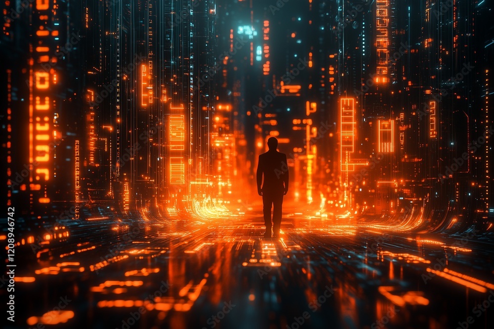 Fototapeta premium Efficient IT Operations: Streamlining Incident Management for Business Technology Success