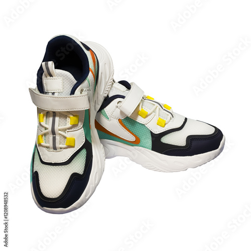 Kid's sport shoes isolated transparent png