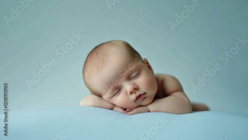 Sweet Dreams: A Newborn's Peaceful Slumber photo