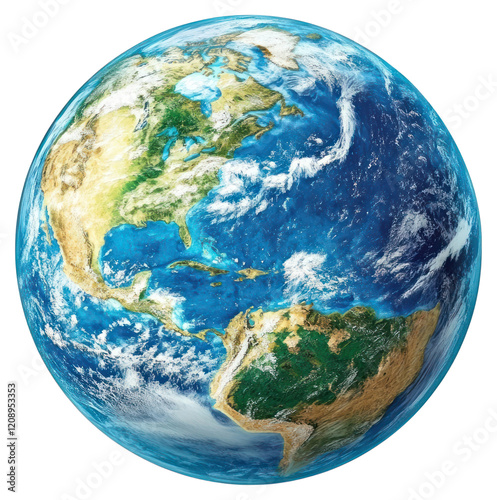 Fototapeta Naklejka Na Ścianę i Meble -  PNG Earth planet space globe white.