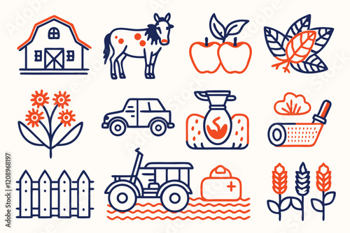 a-set- outline-icons-relate-to-farm
