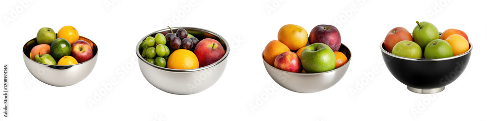 Assortment of Freshly Harvested Fruits in Bowls Showcasing a Variety of Colorful Nutritious Produce for a Healthy Balanced Lifestyle An Arrangement of Apples Oranges Lemons Assortment of Freshly Harvested Fruits in Bowls Showcasing a Variety of Colorful Nutritious Produce for a Healthy Balanced Lifestyle An Arrangement of Apples Oranges Lemons