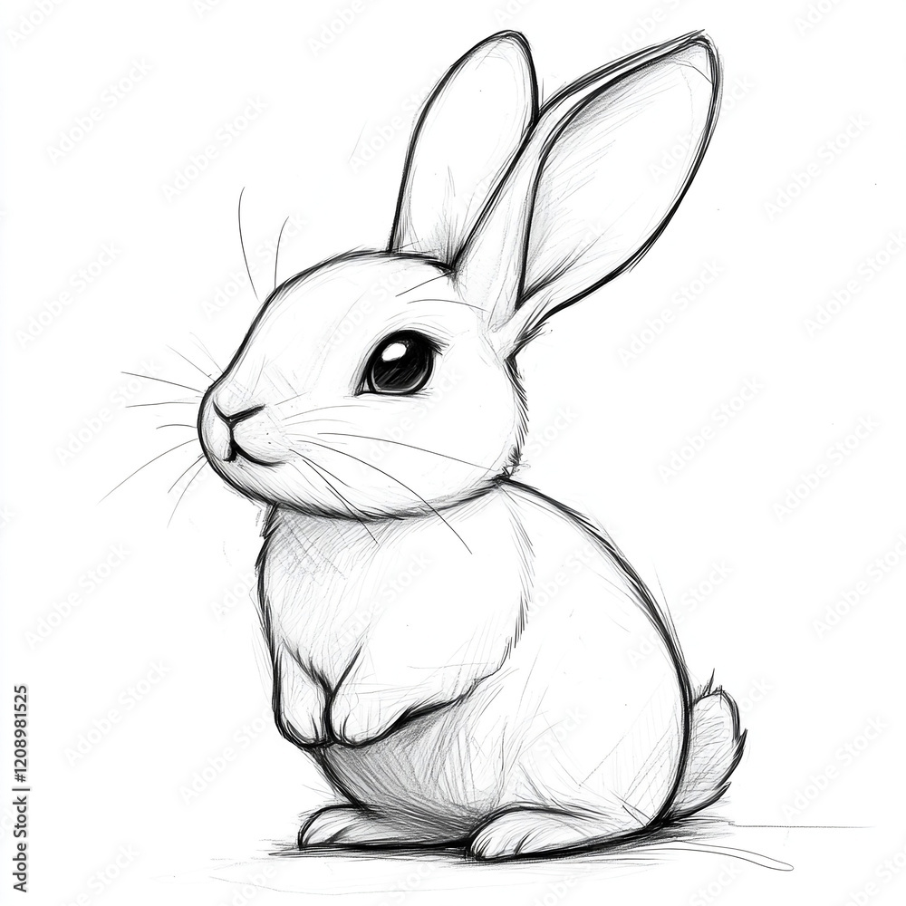 Obraz premium white rabbit