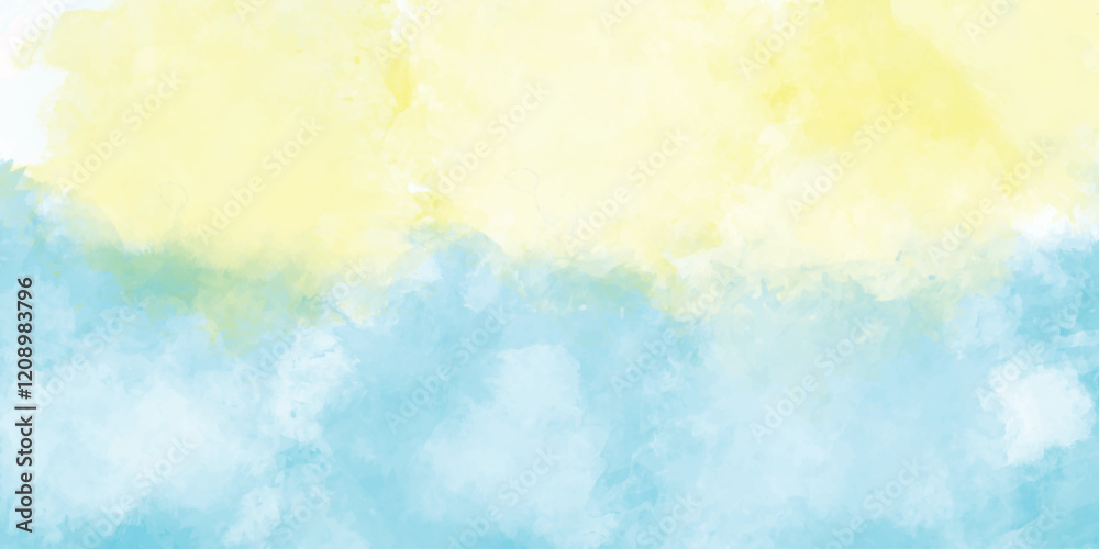 blue sky background with white clouds. Living Coral watercolor illustration on white paper texture, Living Coral watercolor illustration on white paper texture blue sky background with white clouds. Living Coral watercolor illustration on white paper texture, Living Coral watercolor illustration on white paper texture
