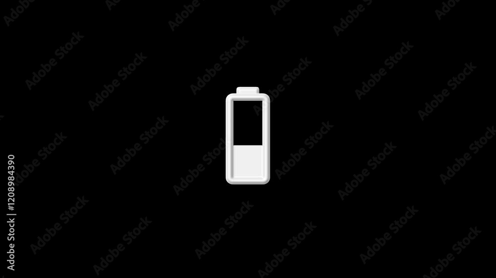 Battery Charging Symbol.