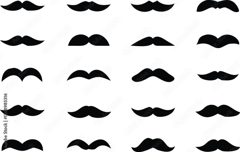 mustache collection