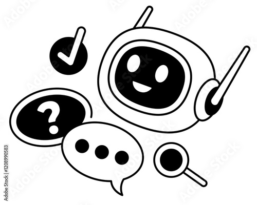 Robot helper or AI assistant