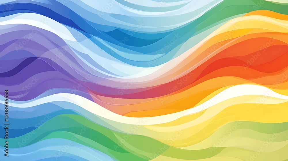 Abstract Colorful Wavy Design Pattern Background Abstract Colorful Wavy Design Pattern Background