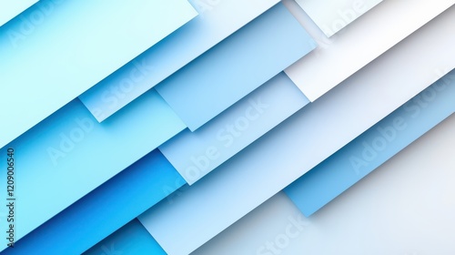 A calming gradient of various shades of blue, creating a tranquil and serene atmosphere.
