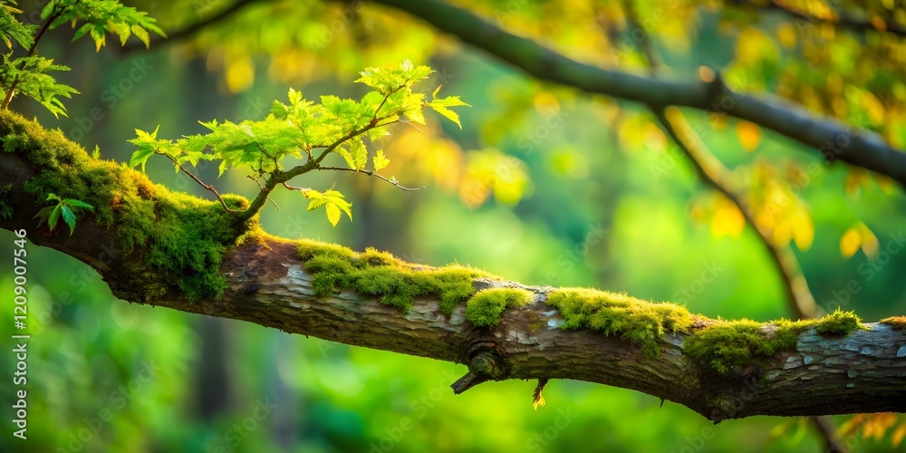 Obraz premium Green Tree Limb 