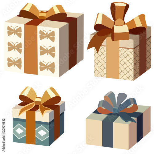 set of gift boxes