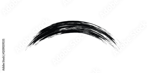 Brush touch material, ink splash, handwritten texture, texture material, rough lines, ink lines, Japanese style, Asian taste