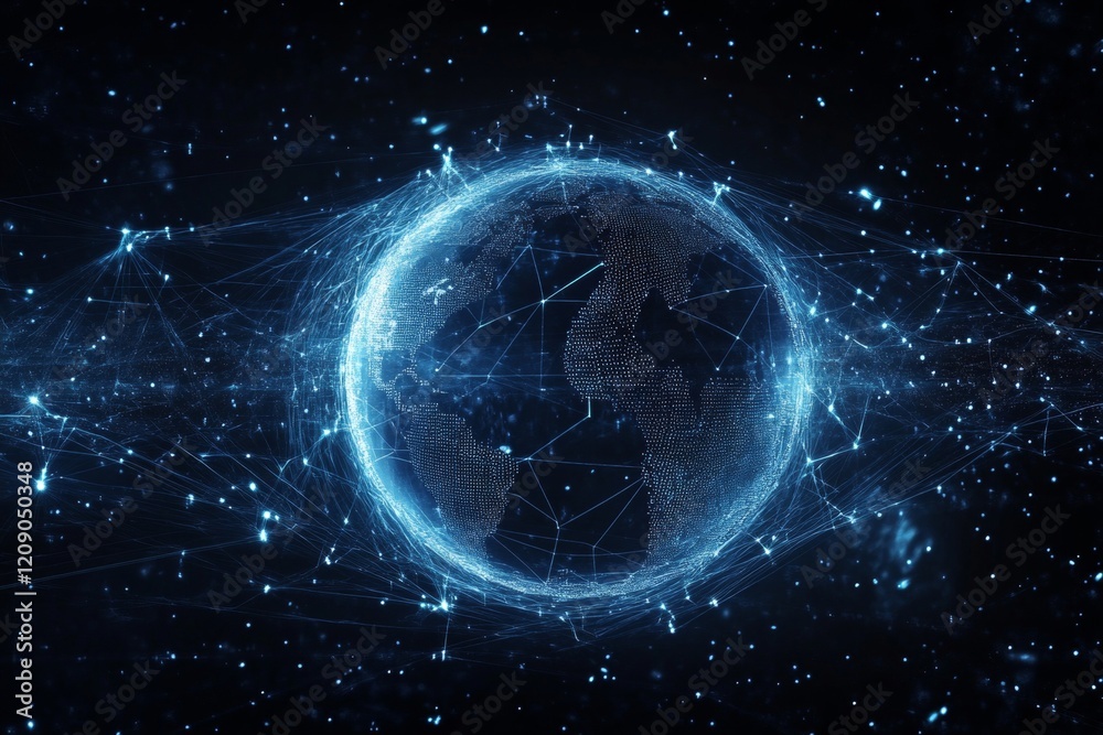 Obraz premium Internet concept, Generative AI