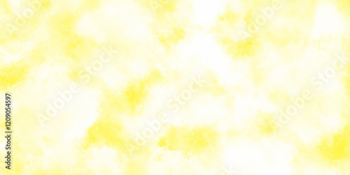 soft and cloudy yellow grunge texture with grainy effect, turmeric yellow or mustard yellow grunge texture, yellow or orange watercolor background texture with grunge effect.