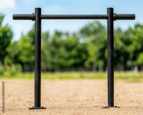 fitness and exercise strength training. Outdoor strength training setups, such as calisthenics parks and open-air lifting stations