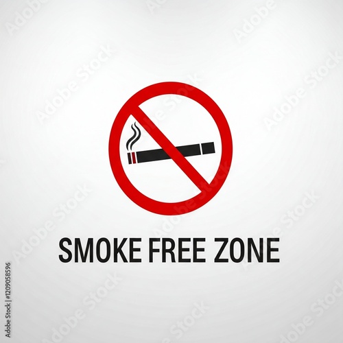 Free Download no smoking sign red circle on white background smoke free zone sign  graphic design template - GFXLoad
