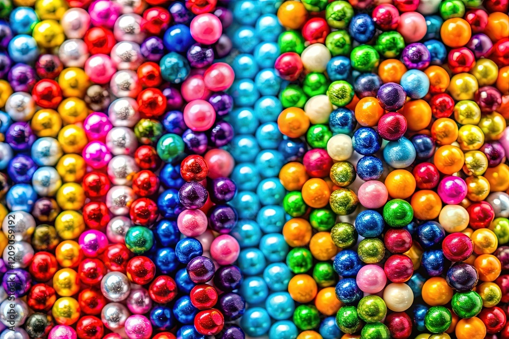 Colorful Bead Background with Copy Space - Right-Aligned Product Photography Colorful Bead Background with Copy Space - Right-Aligned Product Photography