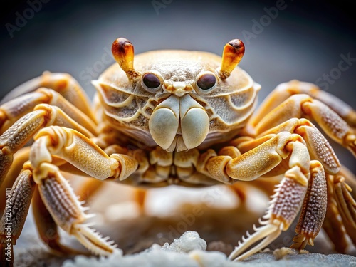 Close-up of Sally Lightfoot Crab Skeleton - Detailed Macrophotography photo