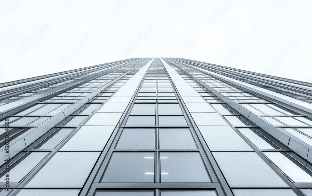 Aerial view showcasing a tall building adorned with numerous windows and a prominent clock, highlighting urban architecture and design. Aerial view showcasing a tall building adorned with numerous windows and a prominent clock, highlighting urban architecture and design.