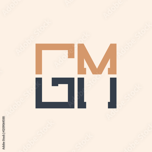 Modern GM Letter Logo Design. Creative and Versatile GM Logo Design Suitable for all Businesses