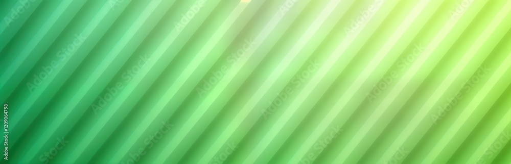 Fototapeta premium Abstract light green diagonal striped background design. Gentle shades create textured visual. Suitable for various graphic, decorative applications like wallpaper, website backgrounds, app