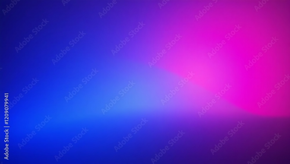 Fototapeta premium Vibrant purple and blue gradient abstract background glowing in futuristic artistic and minimal design