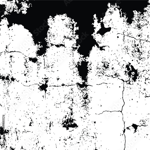 Wallpaper Mural Black and White Abstract Grunge Texture background Vector Torontodigital.ca
