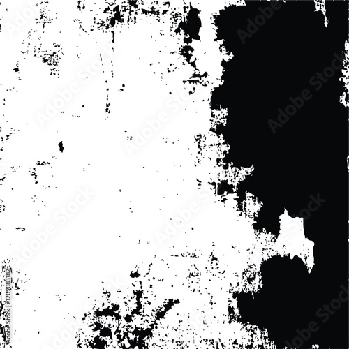 Wallpaper Mural Black and White Abstract Grunge Texture background Vector Torontodigital.ca