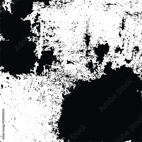Wallpaper Mural Black and White Abstract Grunge Texture background Vector Torontodigital.ca