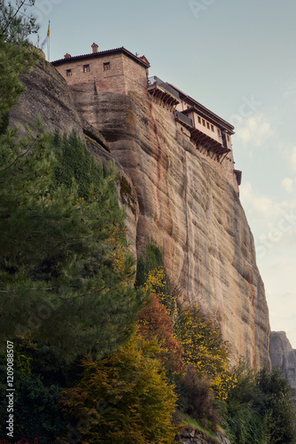 Rusanu Monastery in Meteora, Greece