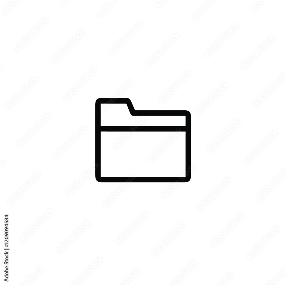 Folder and document icons for web and mobile design Folder and document icons for web and mobile design