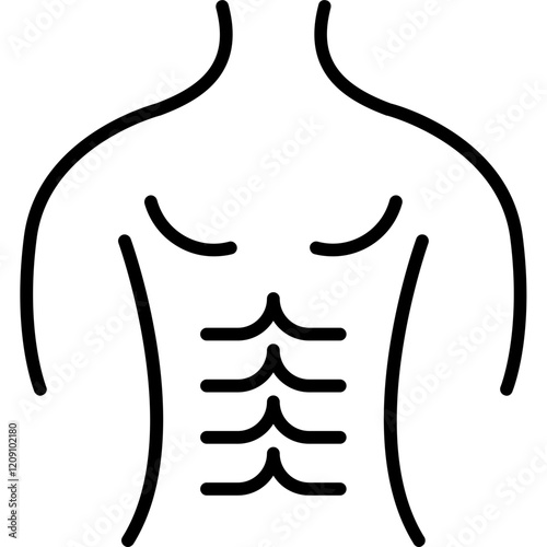 Abdominals Icon