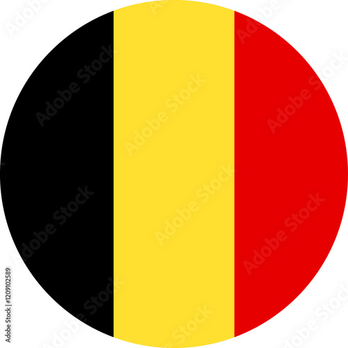 Belgium flag illustrator national of vector